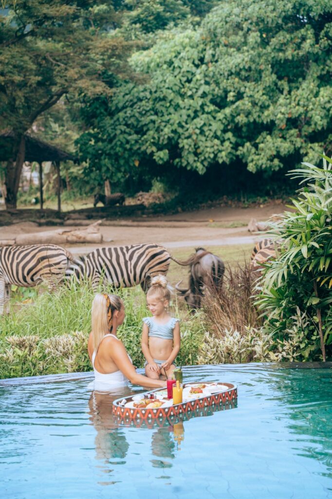 Floating Breakfast at Mara River Safari Lodge
