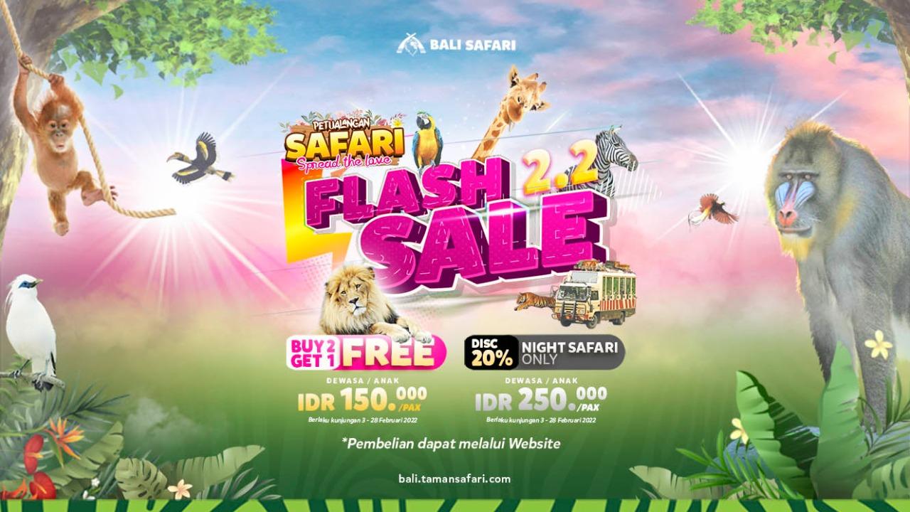 Flash Sale Bali Safari
