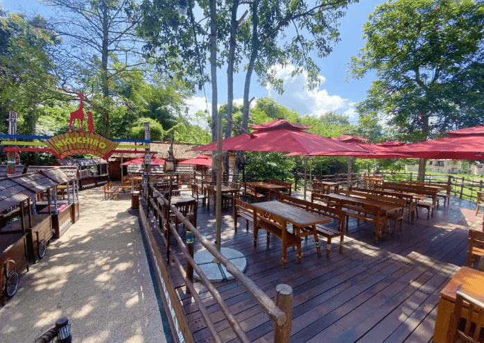 Nkuchiro barbeque restaurant taman safari bali